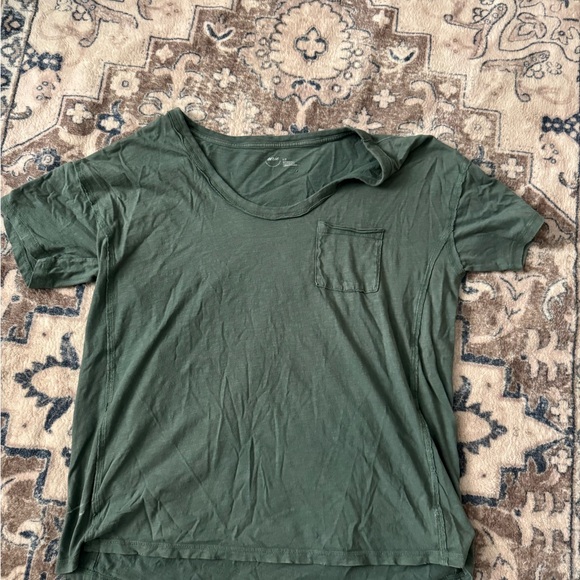 aerie Tops - Aerie Olive Green Tee